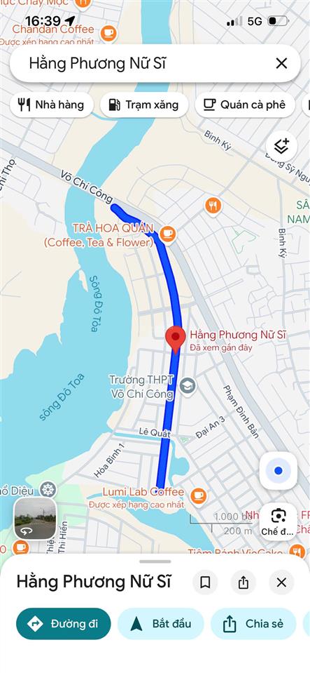 Đất đẹp mặt tiền hằng phương nữ sĩ gần ubnd, chợ, trường học 100m2 ngang 5m giá 4 tỷ 650 tl
