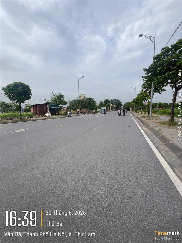 Bán lô áp góc 80m tái định cư thiết úng vân hà đông anh hà nội, gần vin liên hà, giá cực rẻ