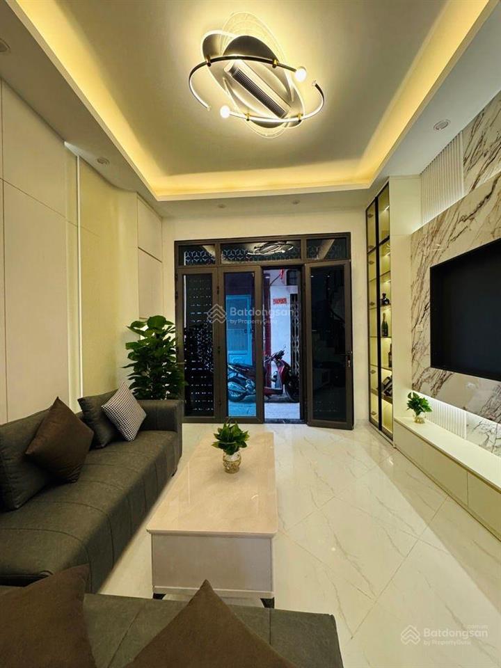 Bán nhà mai động 5 tầng full nội thất, mặt ngõ thông gần trường học. chợ gần nhà tiện đủ đường