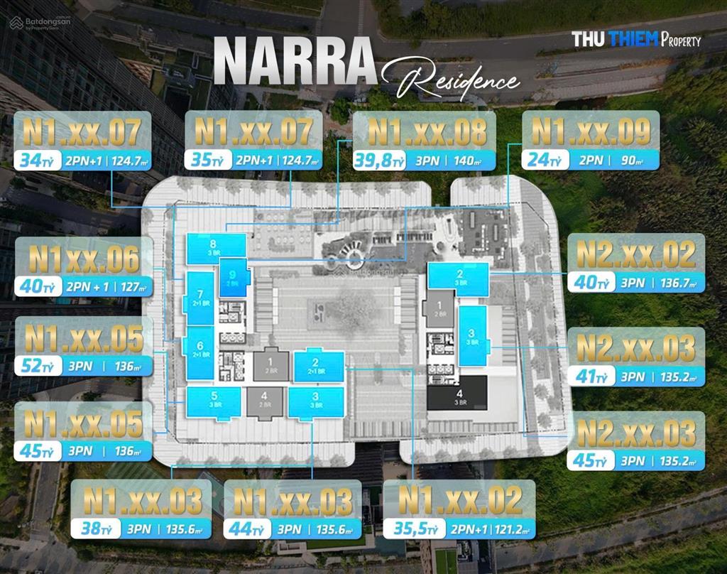 Những căn giá tốt bất ngờ tại narra residences