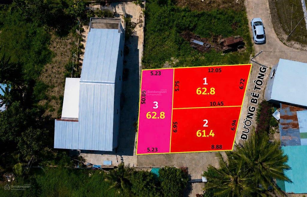 1 lô đất diên điền diên khánh | 62,8m2 full thổ cư | chỉ 570 triệu