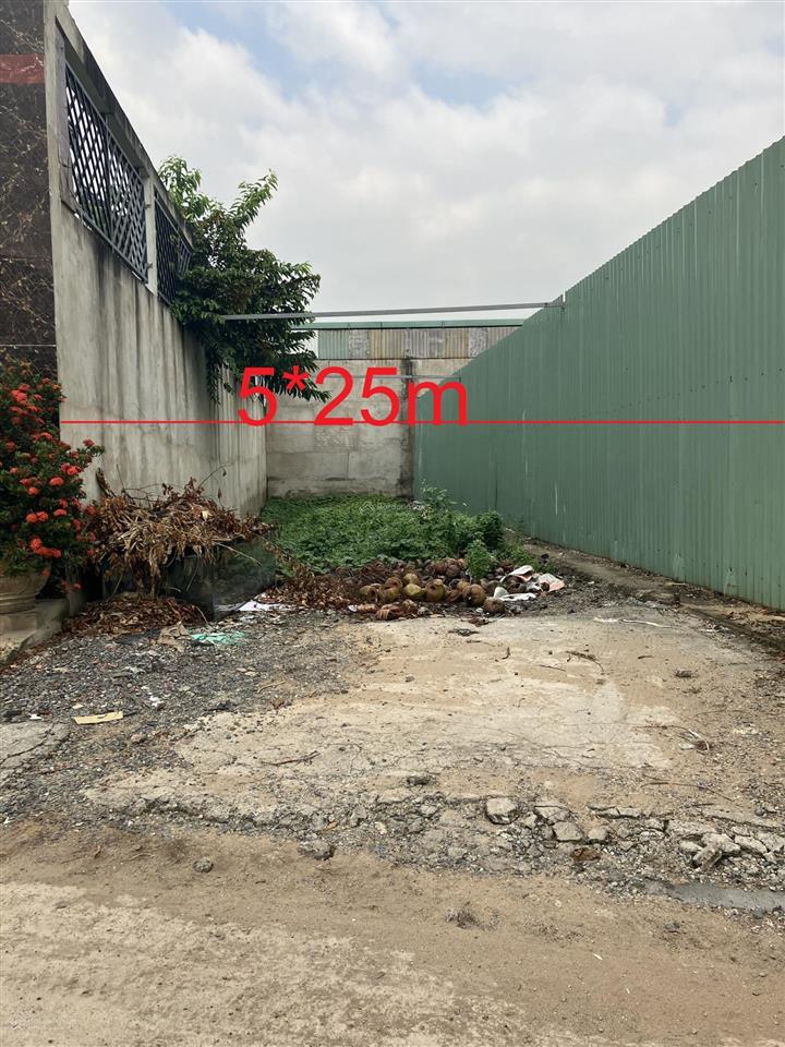 Bán đất 128m2(5x25m) hxh sát mặt tiền gần cầu tân tạo tl10 bình tân chỉ 4.5tỷ