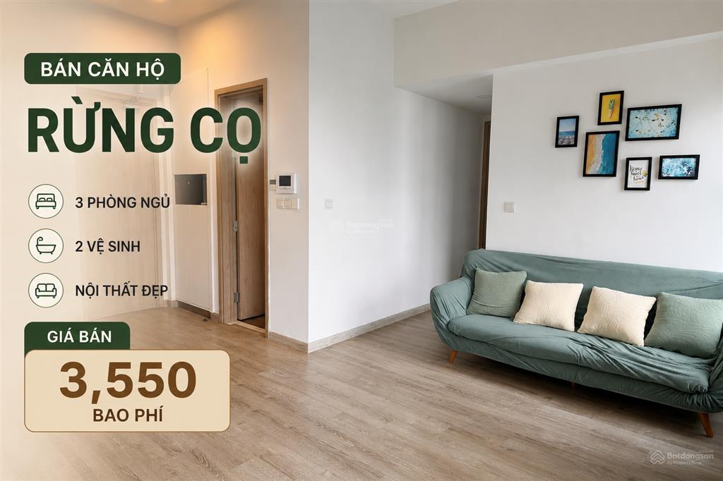 6/8/26 bán căn hộ 58m lake, 2 ngủ 1 vệ sinh đầy đủ nội thất giá 3,550 tỷ 0941 015 ***