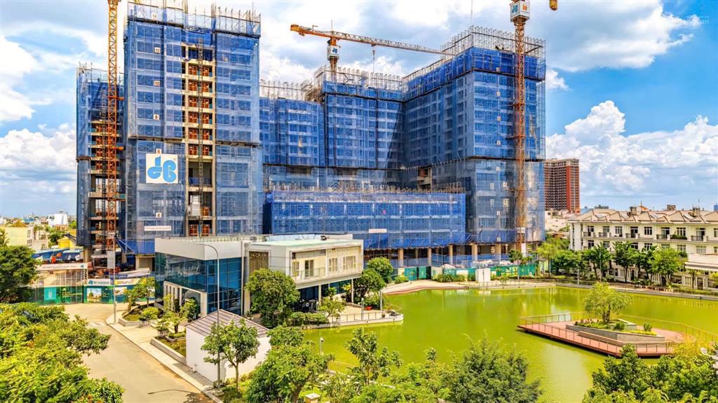 Bán căn hộ the peak garden, ngay ga metro tân mỹ, dt 70,34m2, block b, tầng cao