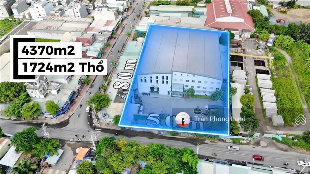 Chính chủ gửi bán nhà xưởng mặt tiền 267a nguyễn xiển, p. trường thạnh, q9, 50x80m, 0938 140 ***
