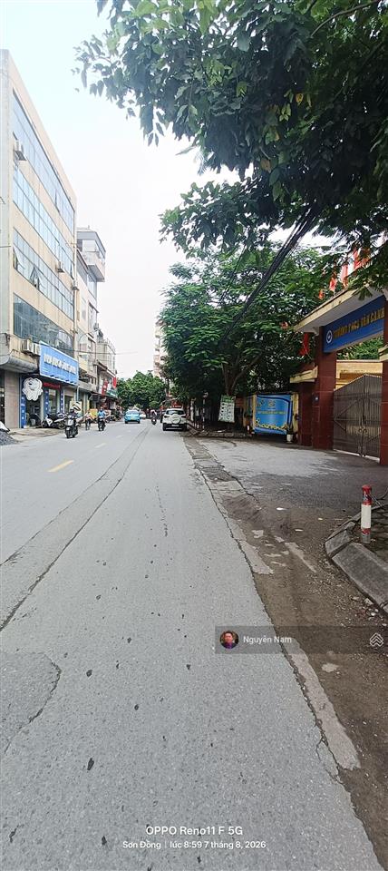 Mặt phố an trai, 190m2 mt 8.5m, 2 ô tô tránh, kinh doanh giá 24,2 tỷ