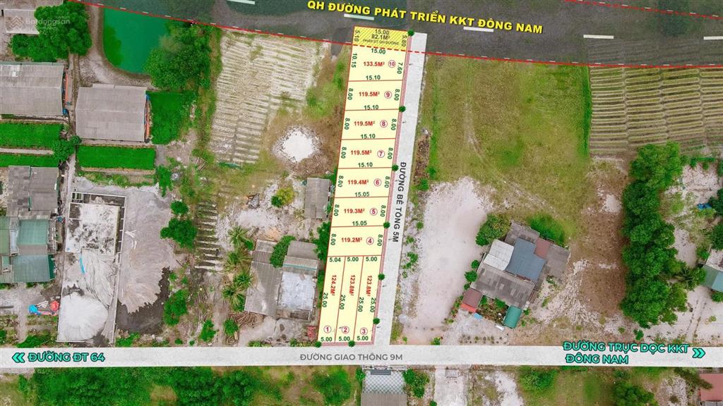 330tr 120m2 mặt tiền 8m full thổ cư đất biển nam cửa việt
