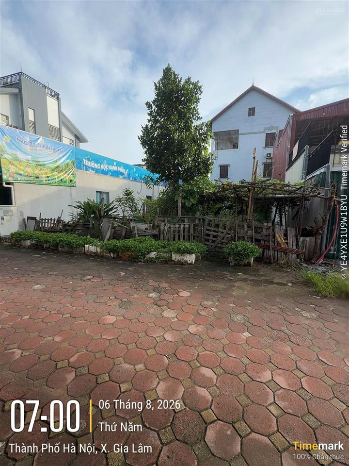 Bán nhanh mảnh đất biệt thự 238m2, đất đấu giá 31 ha, xã gia lâm (thị trấn trâu quỳ cũ), hà nội