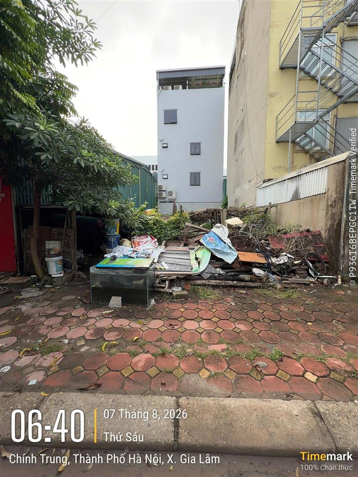 Bán nhanh mảnh đất 111 m2, đất đấu giá 31 ha, xã gia lâm (thị trấn trâu quỳ cũ), hà nội