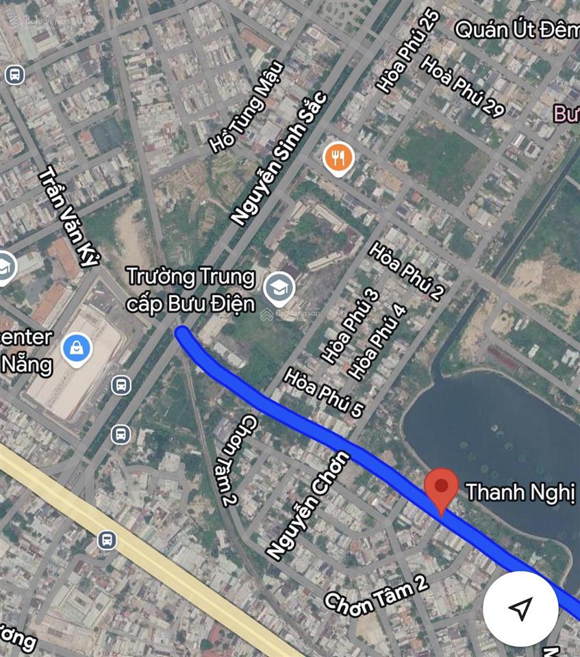 Đất đường 10m5 thanh nghị , hoà minh . dt 180m2 ngang 9m , gả nhanh 12,5t