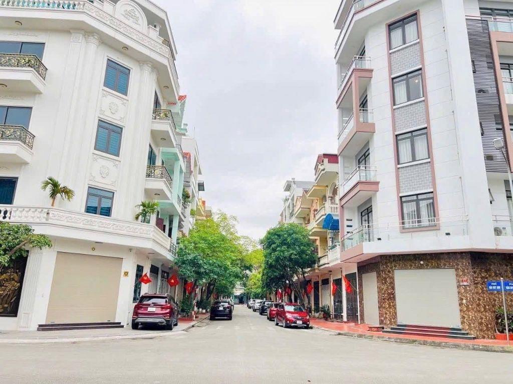 Bán đất lô góc 2 mặt phố Lê Đình Vũ, Đông Nam Cường, TP HD, 57.25m2, đường 13.5m, 3.x tỷ