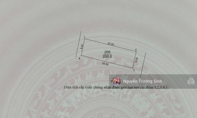 Bán gấp đất trục chính du nội 200m giá đầu tư