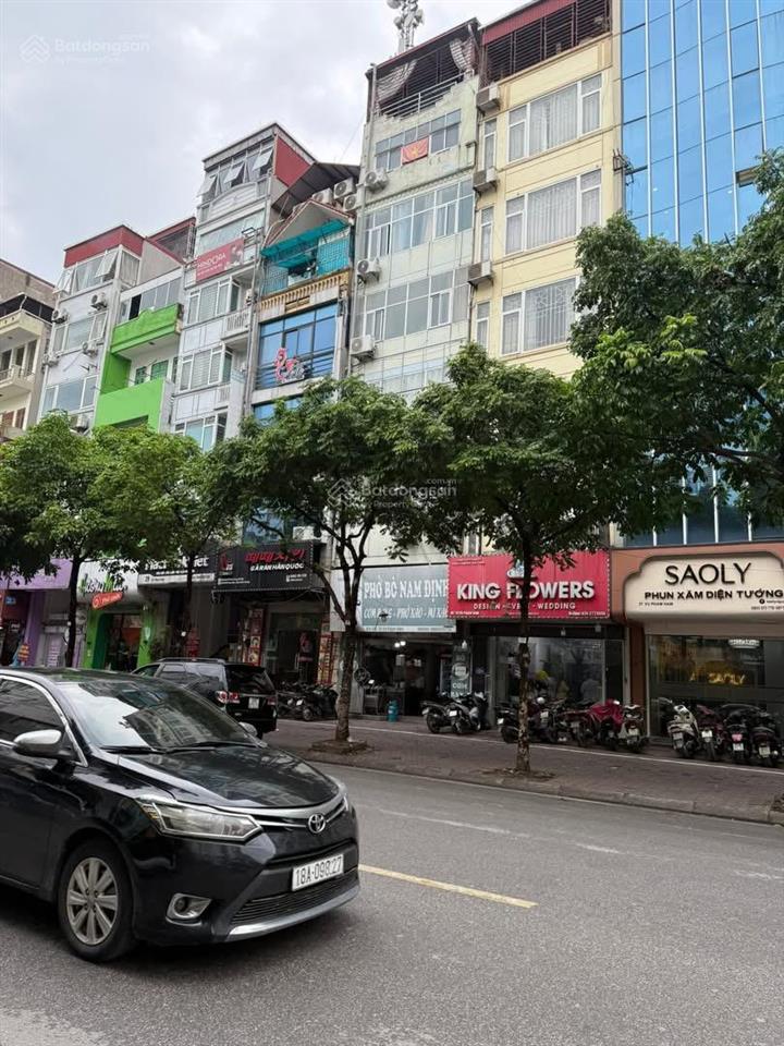 Mặt phố vip vũ phạm hàm 72m 7 tầng thang máy vỉa hè đá bóng 2 mặt thoáng kinh doanh đỉnh
