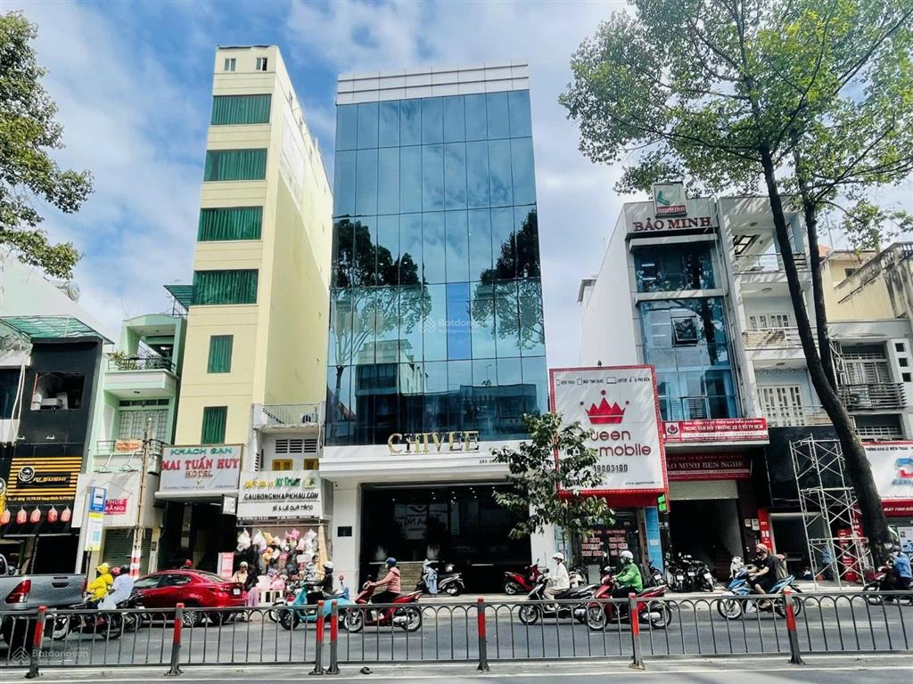 Tòa nhà góc 2mt nguyễn tri phương, quận 10 7x17m hầm 6 tầng hđt 150 triệu/th giá 50 tỷ