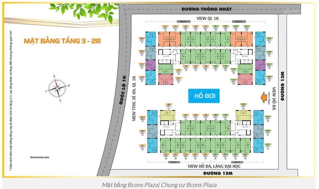 2,5 tỷ "chốt sổ" không chi phí phát sinh bcons plaza đông nam hiếm có khó tìm!