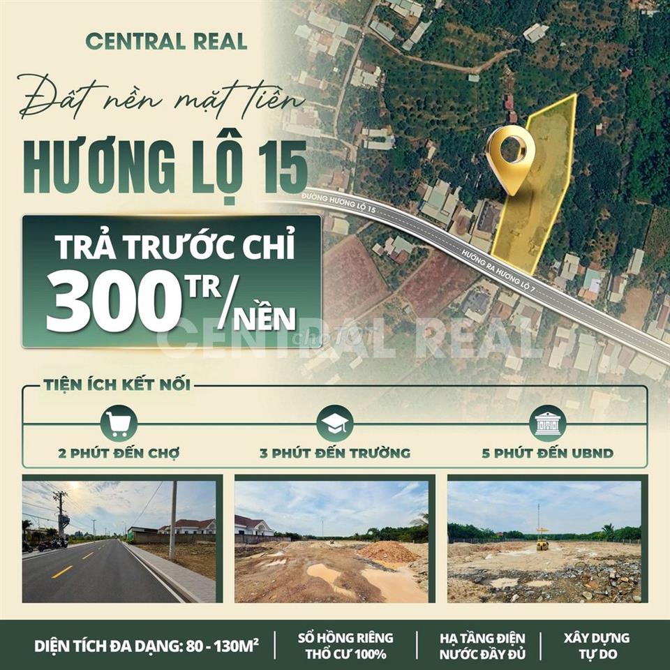 📢 Đất Mặt Tiền đường Hương Lộ 15 siêu HOT tại Phường Tân Triều