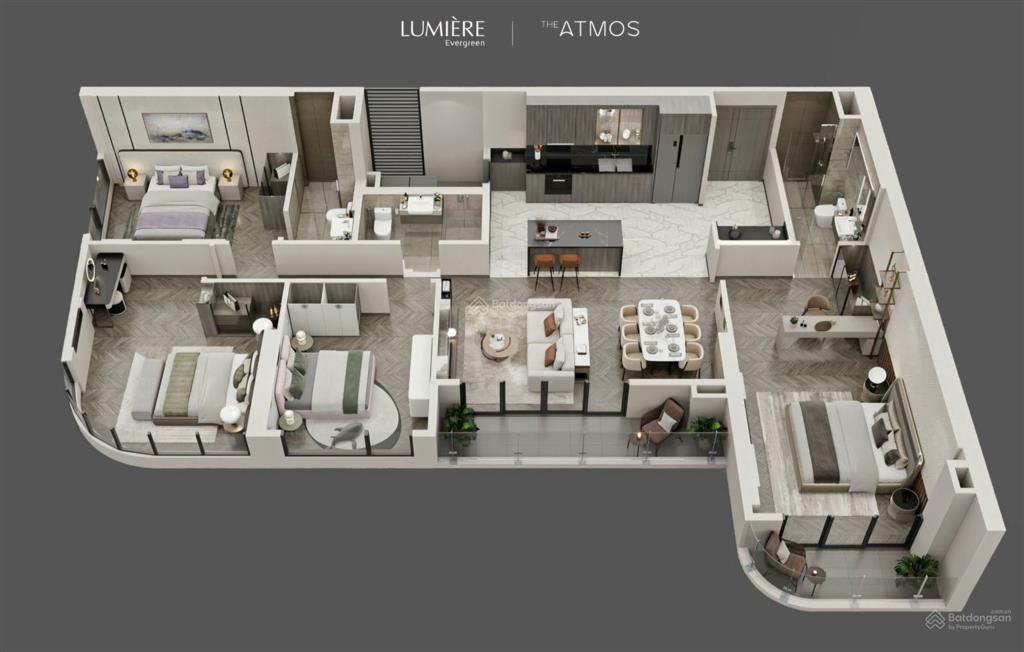 4 tỷ sở hữu ngay căn 4pn. 132m2 lumière tòa a2. tầng trung | view siêu đẹp