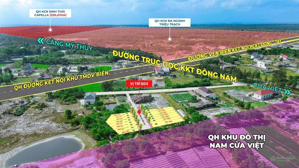 200m2 thổ cư 97m2 tại nam cửa việt giá chỉ 420tr