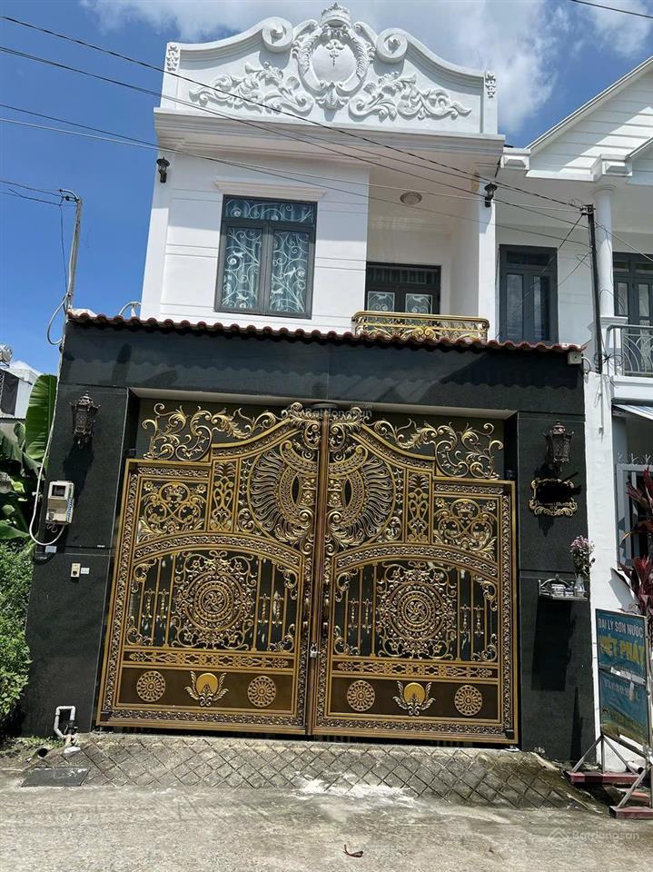 Bán nhà 2 tầng hẻm xe hơi tránh nguyễn thị thử, xuân thới sơn, hóc môn nhà đẹp 5x20m, giá 5,8 tỷ