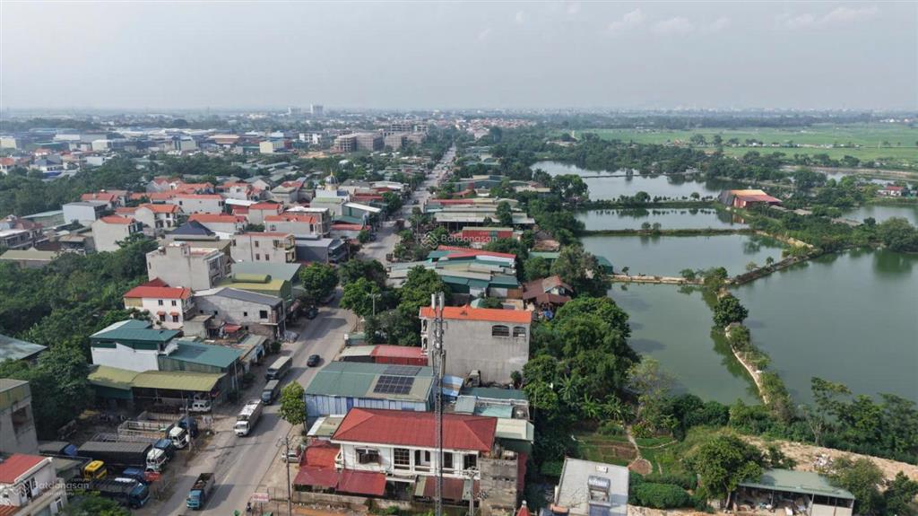 Bán lô đất mặt chính tl303 làng nghề tề lỗ yên lạc 1 mặt view kênh siêu thoáng