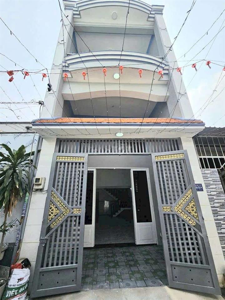 BÁN NHÀ 4*14M 1T+ 2 LẦU 4PN 3W ĐƯỜNG 5M BÊ TÔNG
