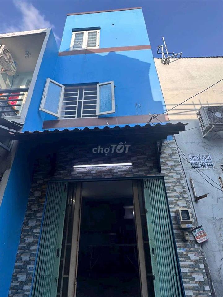 BÁN NHÀ HẺM THÔNG NGAY CHỢ 1A CÔNG NGHỆ 4PN 2W