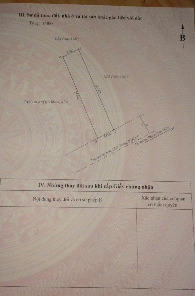 Cần cắt lỗ lô đất 125m mặt đường Trung Nghĩa, Đồ Sơn, Hải Phòng giá loanh quanh 3 tỷ