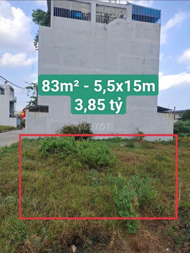 🔥 LÔ ĐẤT THỔ CƯ NGAY UB XÃ VĨNH LỘC B 83M² 5,5X15M. NHỈNH 3X TỶ.