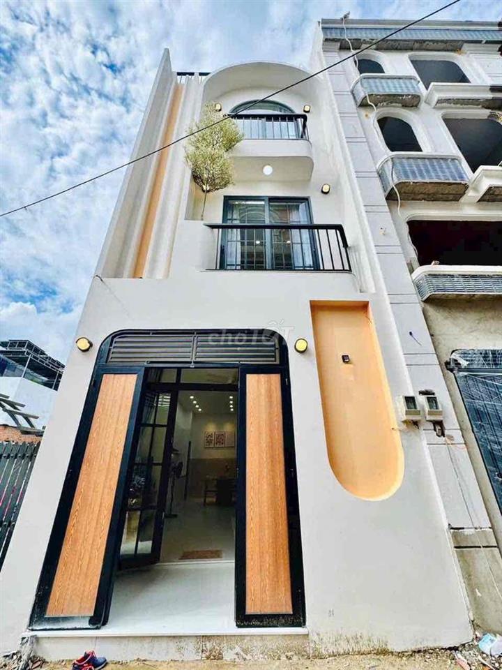 Nhà Phố Mới Xây 46m2 3Lầu 3Pn Full NT Khu Đồng Bộ 564 Phạm Văn Chiêu