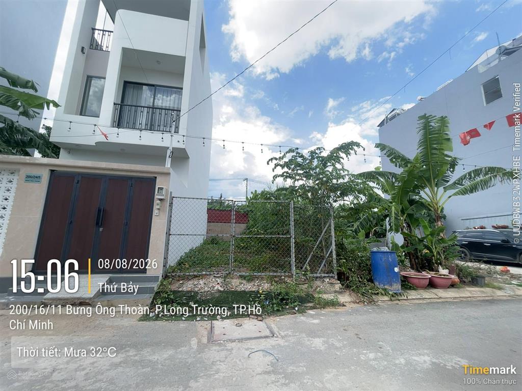 Lô đất sạch đẹp 51,7m2 (4,1x12,6m) giá chỉ 4,1 tỷ hẻm bưng ông thoàn, phú hữu, q. 9 0974 244 ***