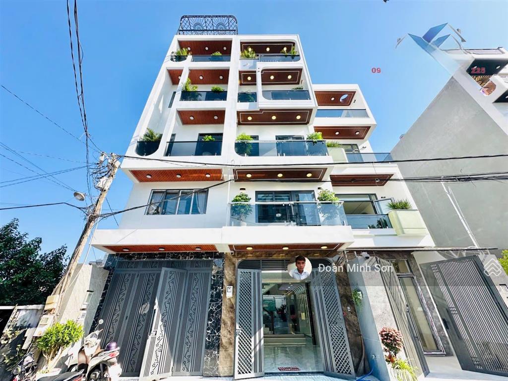 Hạ giá cặp nhà 8m x 20m xây 4.5 tầng có thang máy hẻm 10m đường trần thị năm, p.tân chánh hiệp q12