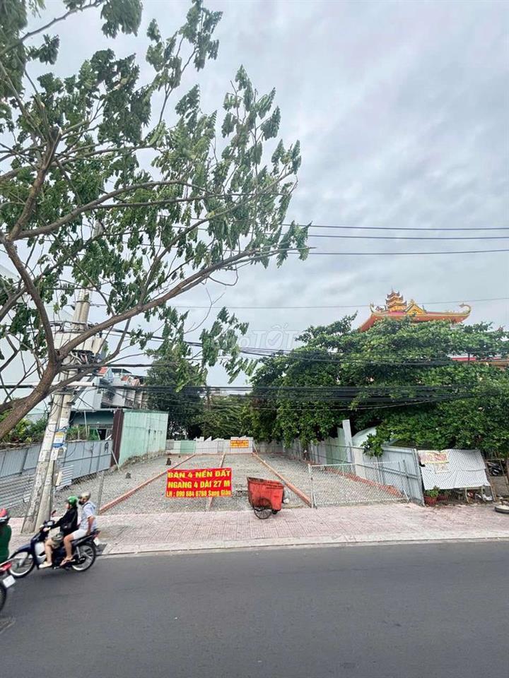 khu đất mặt tiền đường hót nhất phường phú định ,*** có 4 nền