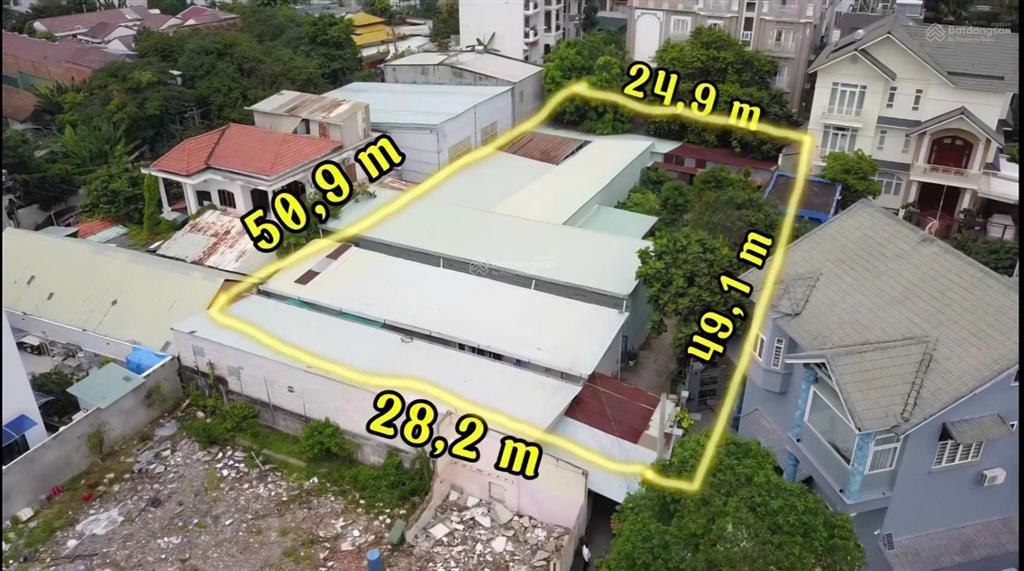 Bán đất 1096 m2 chỉ 120 tỷ, tọa lạc tại khu 262 sat mt, đường trần não, p an khánh, hồ chí minh