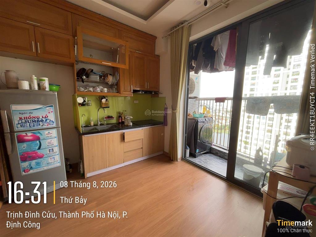 Bán vp5 linh đàm, 4,1 tỷ, 63m2, nội thất liền tường, hoàng mai, sổ đỏ sẵn