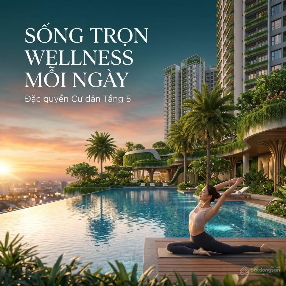 The peak garden căn 4pn diện tích 219m2 | tầng cao