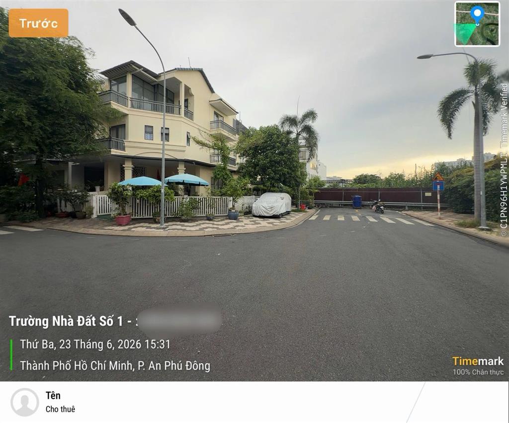 Bán nhà phố senturia vườn lài an phú đông 5mx20m