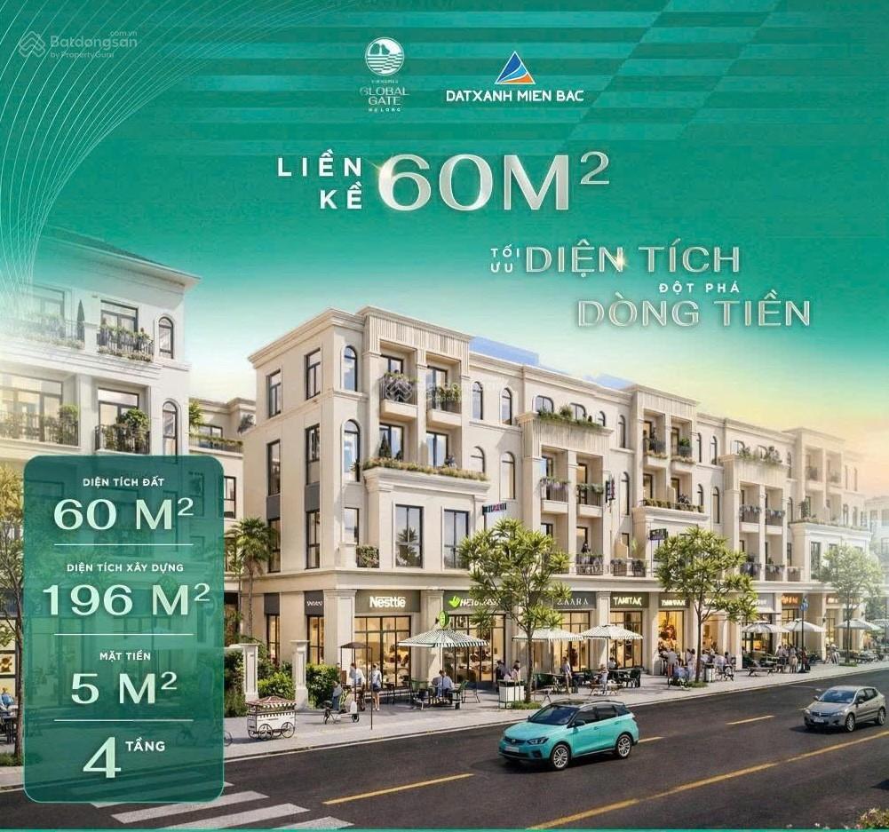 Chỉ 5 tỷ sở hữu liền kề 60m2 hạ long xanh, cả đất và xây