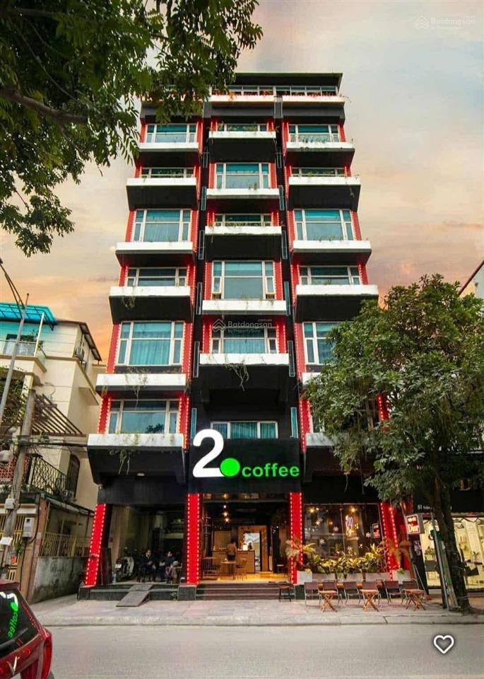 Chính chủ gửi bán tòa nhà mặt phố quang trung thợ nhuộm 120m2, 8 tầng, mt 10m. giá 130tỷ.