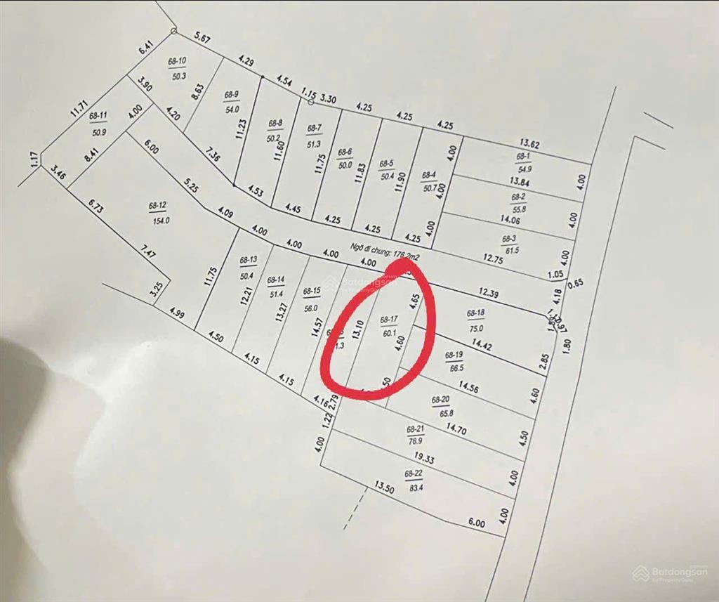 Bán đất thị trấn kim bài, giá đầu tư, 60m2, 48tr/m2 ô tô vào
