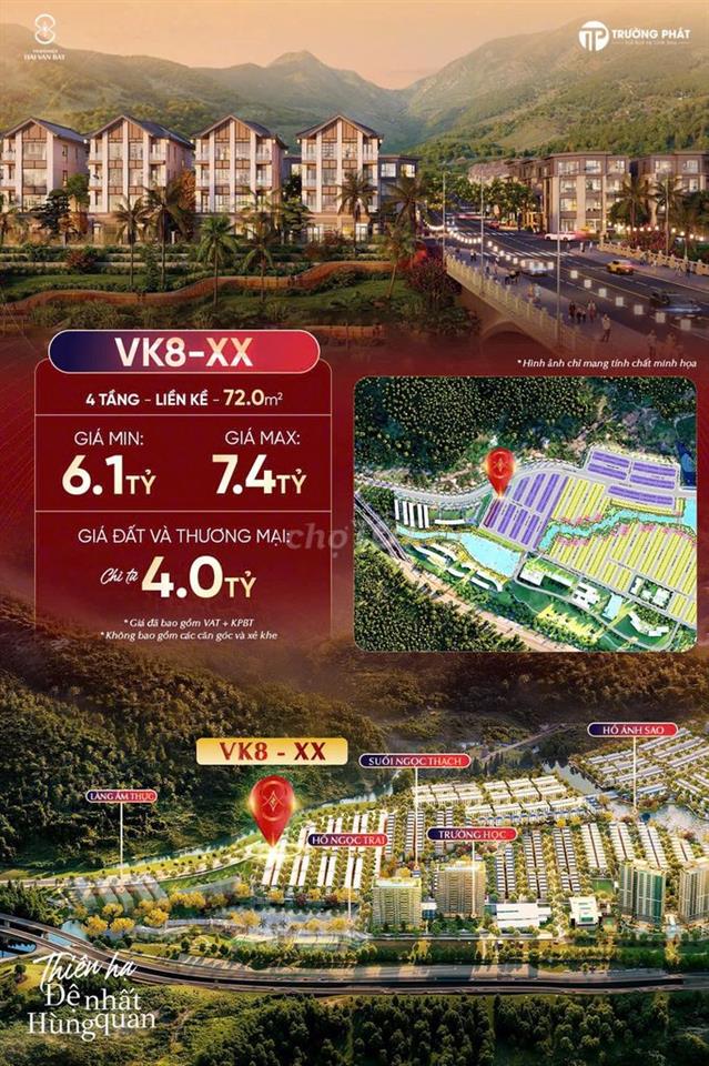 Vinhomes Hải Vân Bay, 5,2 tỷ, 63m2, với mặt tiền 4,5m, pháp lý đầy đủ