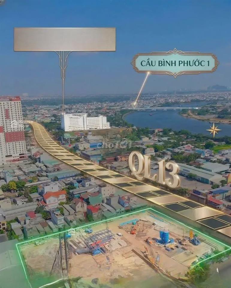 2PN - giá 2ty8 - Bàn giao full nội thất - Mặt Tiền Đường QL13
