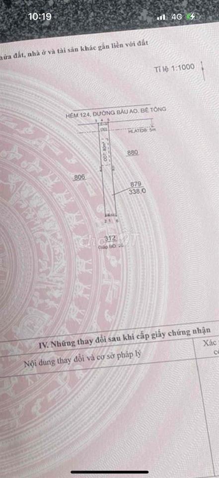 Đất thích hợp xây nhà cho gia đình nhỏ , ai có nhu cầu alo