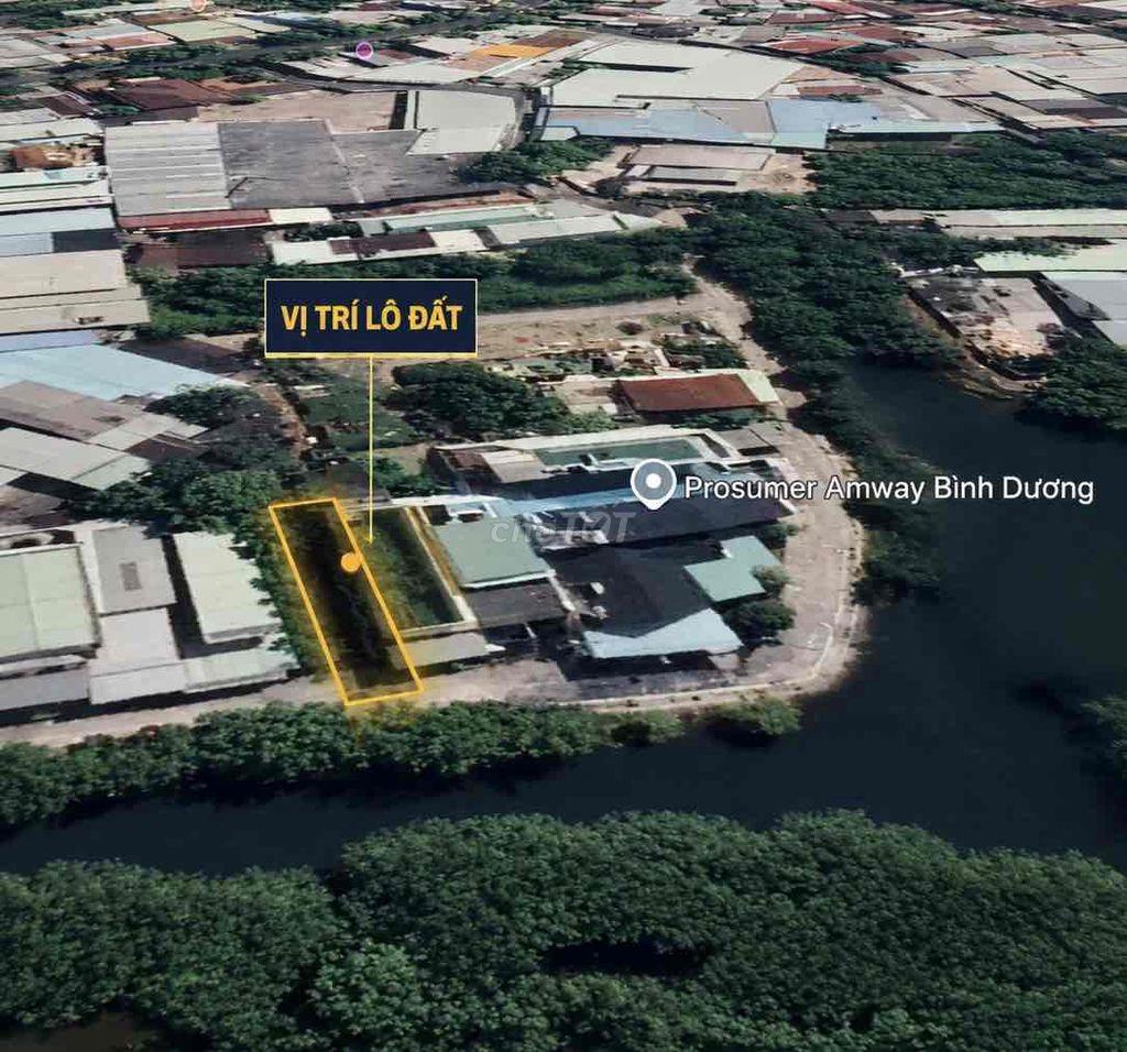 Đất nền view rạch Thủ ngữ - chánh nghĩa - Bình Dương
