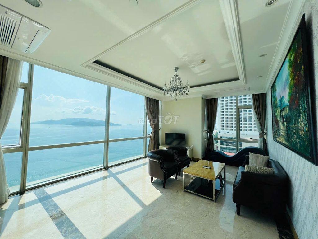CĂN GÓC 3 PHÒNG NGỦ VIEW BIỂN ĐẸP NHẤT NHA TRANG CENTER CHỈ 18 TỶ