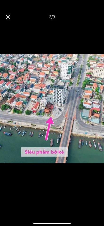 Chính chủ bán lô góc 3 mặt tiền ngay Bờ Kè Nhật Lệ 1