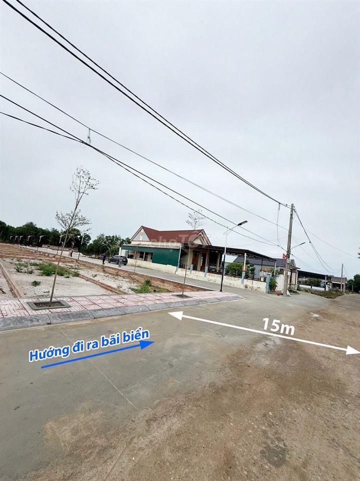 Đất nền full thổ cư sát biển