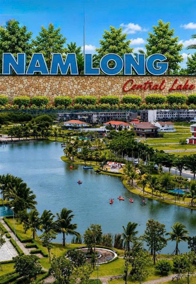 Cặp góc đối diện công viên hồ cảnh quan kdc nam long 2