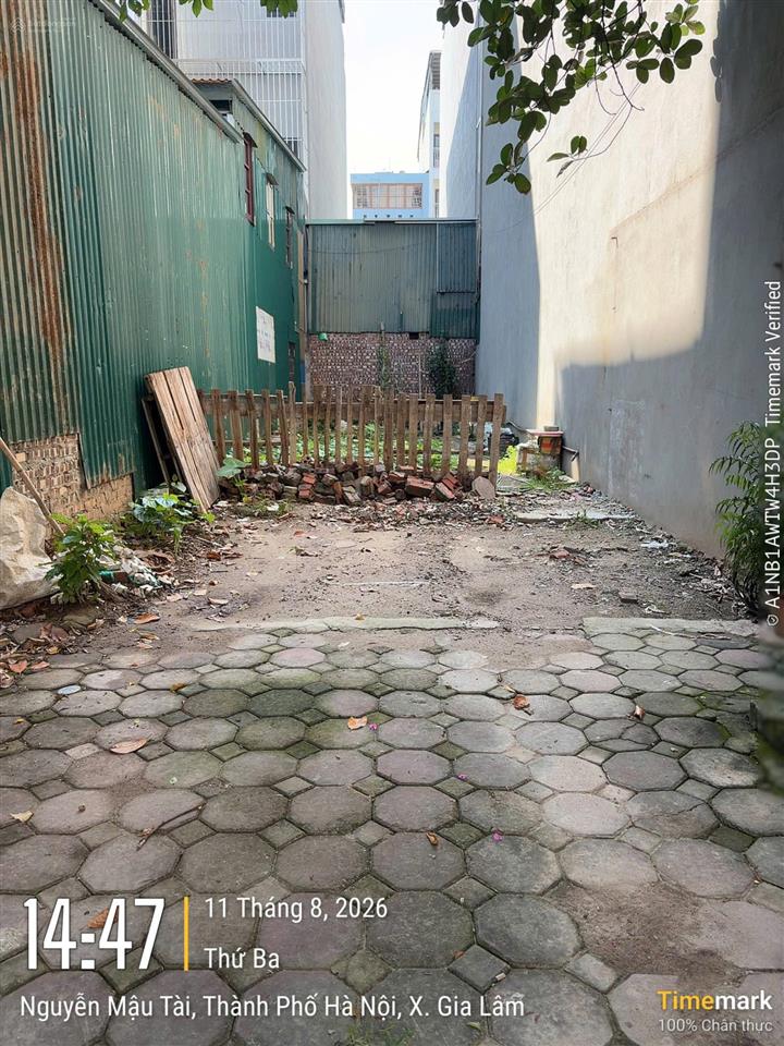 Bán nhanh mảnh đất 60m2, đất tái định cư 7,2 ha, xã gia lâm (thị trấn trâu quỳ cũ), hà nội