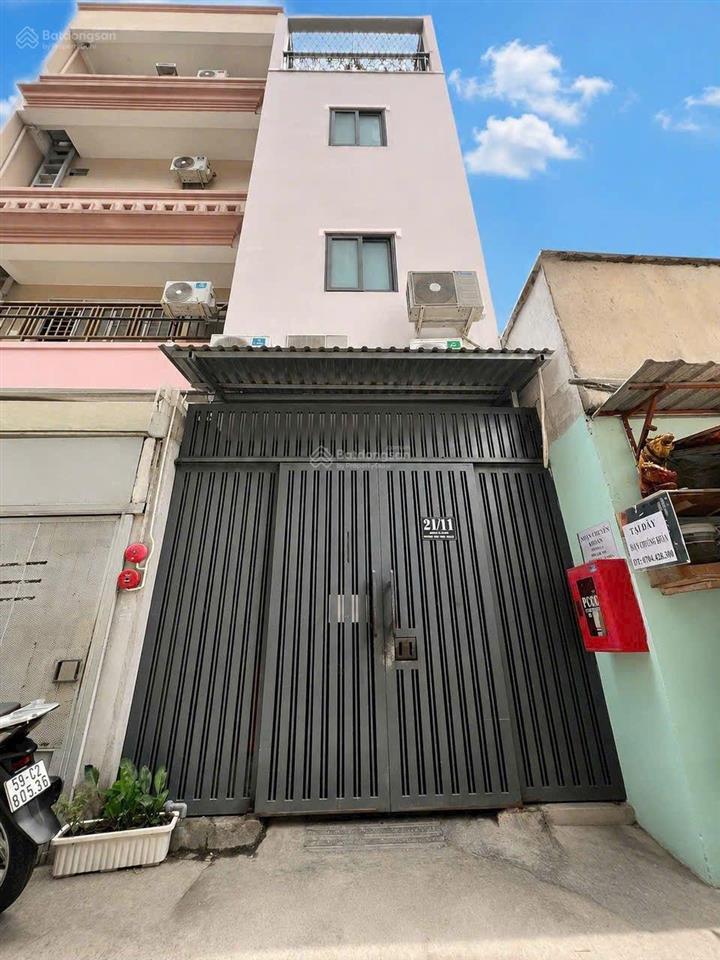 Bán nhà 6 tỉ 600 4 tầng có dòng tiền 26tr/tháng. vị trí lõi trung tâm khu chợ tân mỹ quận 7.