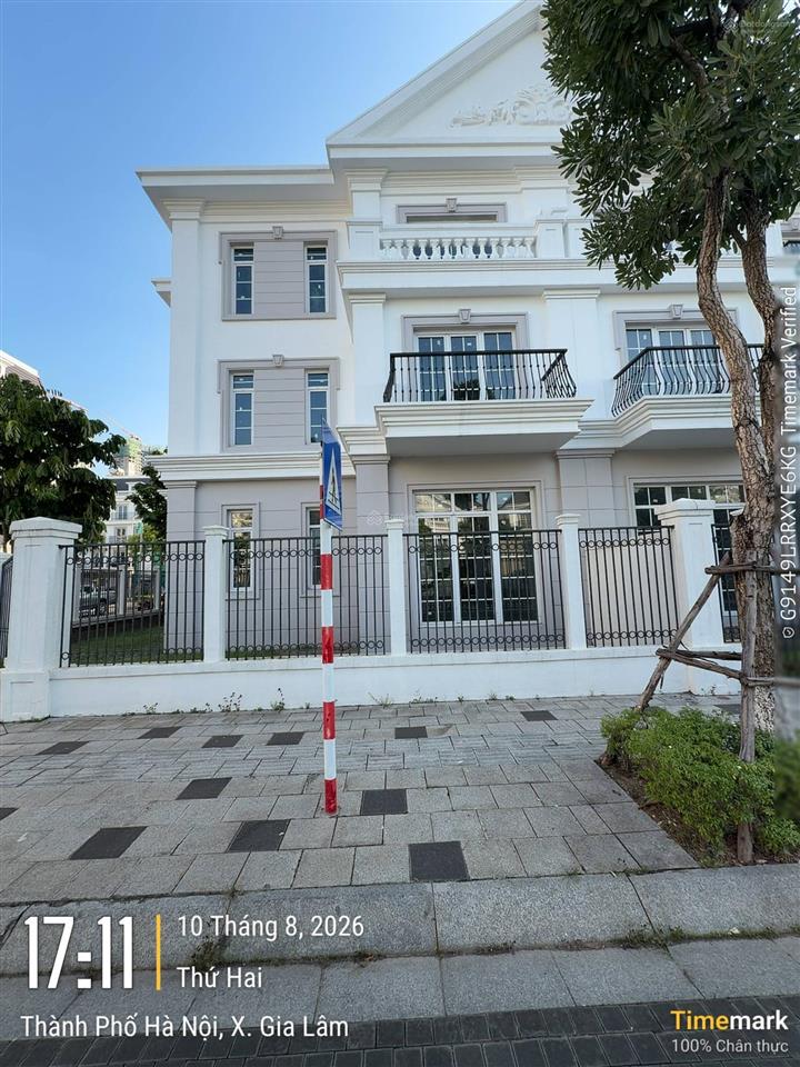 Bán nhanh căn biệt thự 192,5m2 eurowindow, phố thành trung, xã gia lâm (trâu quỳ cũ), hà nội